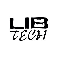 Lib Tech Stacked Logo Diecut Sticker 2025  -