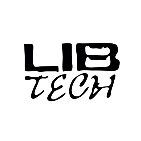Lib Tech Stacked Logo Diecut Sticker 2025  -