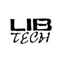 Lib Tech Stacked Logo Diecut Sticker 2025 