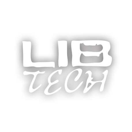 Lib Tech Stacked Logo Diecut Sticker 2025  -