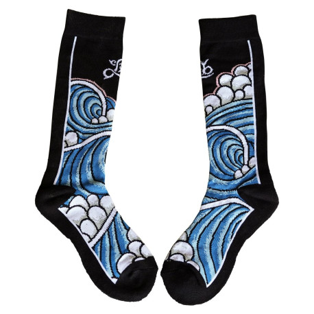 Chaussettes de ski Lib Tech Jl Waves Riding Sock 2025  - Chaussettes de ski