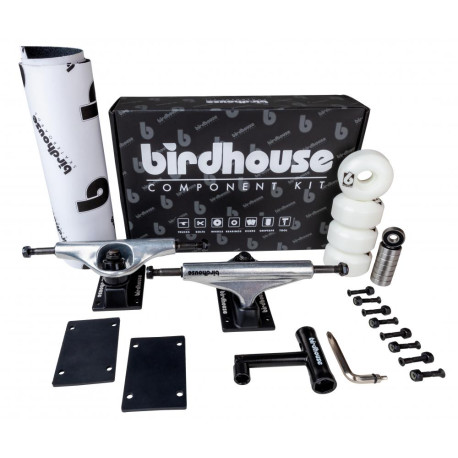 Birdhouse Component Kit Silver/Black 5.25 2021 - Accessoires pour skateboards