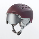 Casque de ski à visière Head Rachel 5K + Spare Lens Burgundy 2023