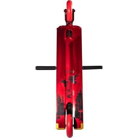 North Scooters Complete Tomahawk Pro Translucent Dark Wine & Matte Black 2021 - Trottinette Freestyle Complète