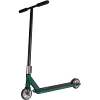 North Scooters Complete Tomahawk Pro Translucent Forest Green & Silver 2021 - Trottinette Freestyle Complète