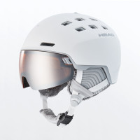 Ski Helm Head Rachel White 2023
