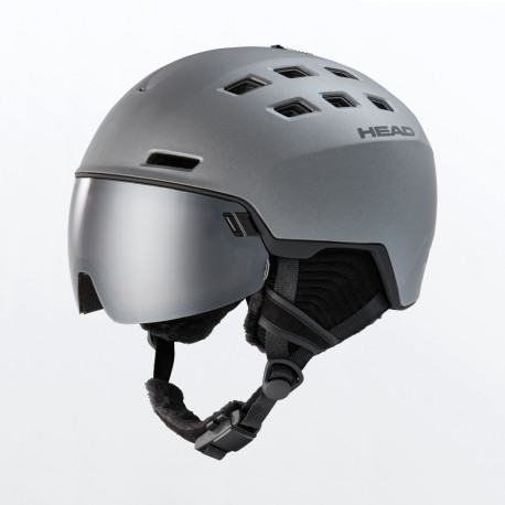 Visier-Skihelm Head Radar 5K + Spare Lens Anthracite 2023