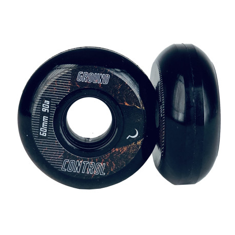 Ground Control Wheels 60mm 90A EarthCity Black 2019 - ROUES
