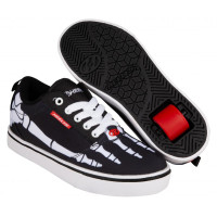 Chaussures à roulettes Heelys X Pro 20 Prints Black/White/Red/Skeleton 2022 - Heelys Garçons