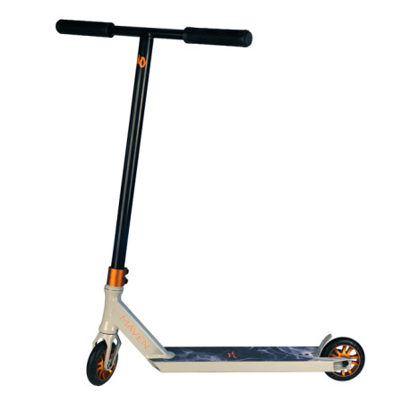 Stunt Scooter AO Scooter Maven Silver 2021  - Freestyle Scooter Komplett