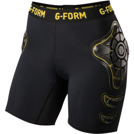 G-Form Pro-X Compression shorts women Black Yellow 2019