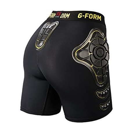 G-Form Pro-X Compression shorts women Black Yellow 2019