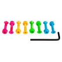 Hardware Sushi Coloured Allen Bolts  (Pk 8) 2023
