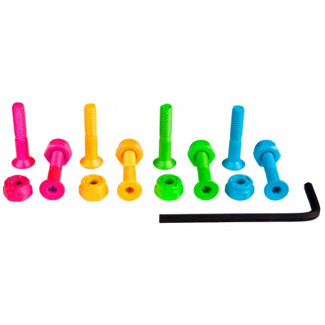 Hardware Sushi Coloured Allen Bolts  (Pk 8) 2023 - Hardware (Schrauben etc.)