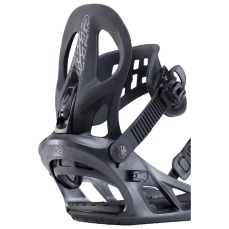 Snowboard Bindings K2 Mach Black 2024 - Snowboard Bindings