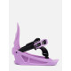 Fixation Snowboard K2 LIL KAT Black Pink 2023 - Snowboard Bindings Kids