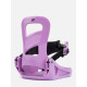 Fixation Snowboard K2 LIL KAT Black Pink 2023 - Snowboard Bindings Kids
