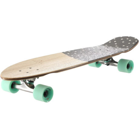 Komplettes Cruiser-Skateboard Globe Big Blazer 32\\" Bamboo/Dotted 2021  - Cruiserboards im Holz Complete