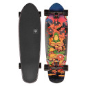 Komplettes Cruiser-Skateboard Globe Big Blazer 32" Red Toadstool 2021 