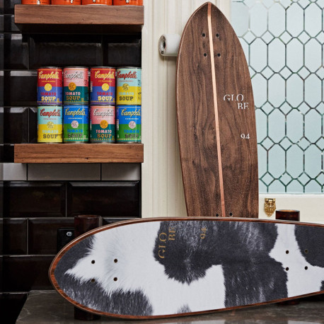 Complete Cruiser Skateboard Globe Big Blazer 32" Rosewood/Cowprint 2021 
