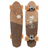 Komplettes Cruiser-Skateboard Globe Blazer 26'' Coconut/Black 2021 