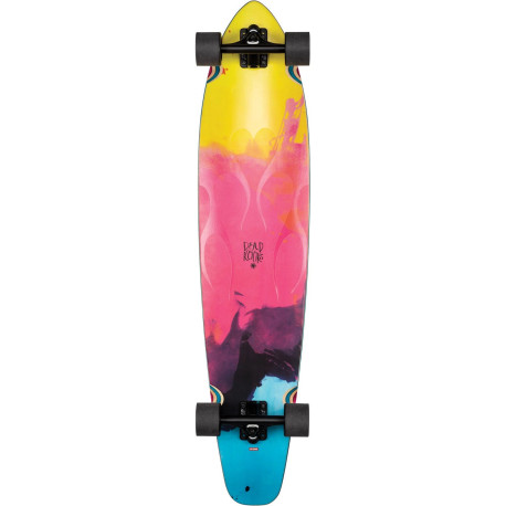 Longboard Complete Globe Byron Bay DK/Cmyk Clear Flame 2021  - Longboard Complet