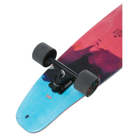 Longboard Complete Globe Byron Bay DK/Cmyk Clear Flame 2021  - Longboard Complet