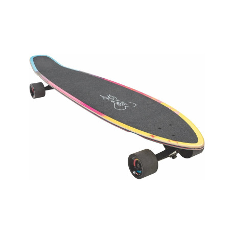 Longboard Complete Globe Byron Bay DK/Cmyk Clear Flame 2021  - Longboard Complet