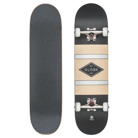 Skateboard Globe G1 Diablo 2 8.0'' - Black/Silver - Complete 2021