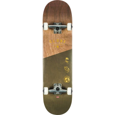 Skateboard Globe G1 Insignia 8.25'' -Dark Maple/Green- Complete 2021