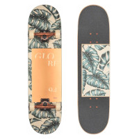 Skateboard Globe G2 Mod Log 8.25'' - Hurricane Leaves - Complete 2021