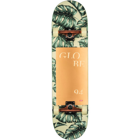Skateboard Globe G2 Mod Log 8.25'' - Hurricane Leaves - Complete 2021