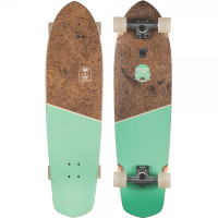 Complete Cruiser Skateboard Globe Blazer Xl 36\\" Coconut/Lime 2022  - Cruiserboards in Wood Complete