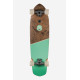 Komplettes Cruiser-Skateboard Globe Blazer Xl 36\\" Coconut/Lime 2022  - Cruiserboards im Holz Complete
