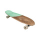 Complete Cruiser Skateboard Globe Blazer Xl 36\\" Coconut/Lime 2022  - Cruiserboards in Wood Complete