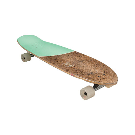 Complete Cruiser Skateboard Globe Blazer Xl 36\\" Coconut/Lime 2022  - Cruiserboards in Wood Complete