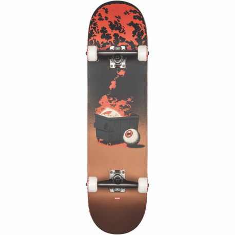 Skateboard Globe G2 On the Brink 8.25'' - Dumpster Fire - Complete 2022