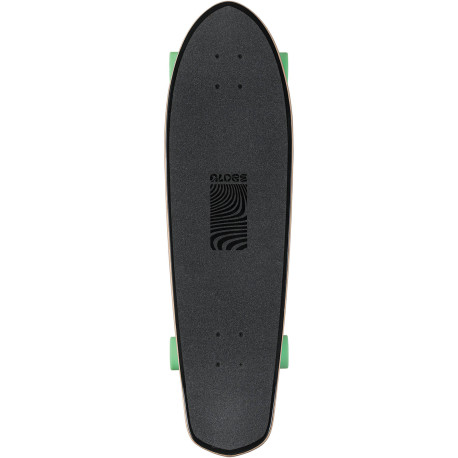 Complete Cruiser Skateboard Globe Big Blazer 32\\" Black/Green 2023  - Cruiserboards in Wood Complete