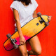 Komplettes Cruiser-Skateboard Globe Big Blazer 32\\" Washed Yellow 2023  - Cruiserboards im Holz Complete