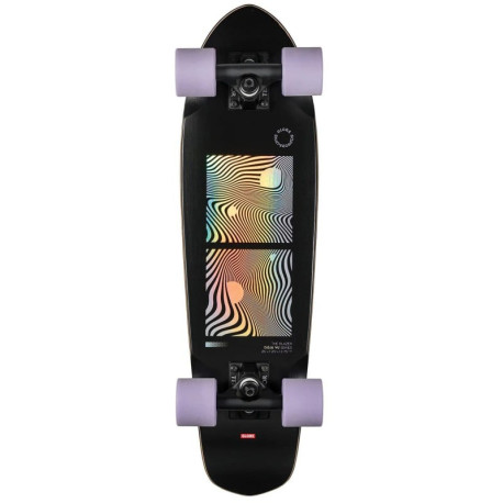 Complete Cruiser Skateboard Globe Blazer 26'' Black/Purple 2023  - Cruiserboards in Wood Complete
