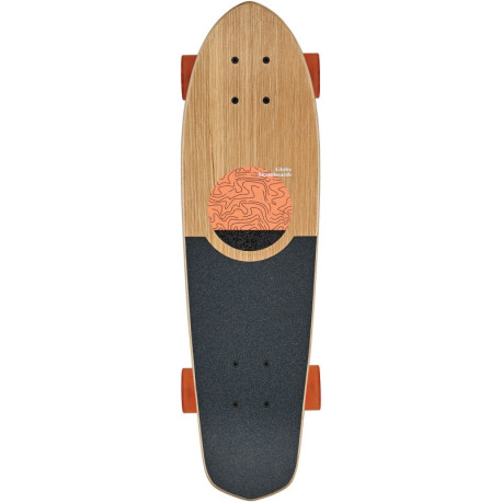 Complete Cruiser Skateboard Globe Blazer 26'' White Oak/Concrete 2023  - Cruiserboards in Wood Complete