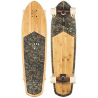 Complete Cruiser Skateboard Globe Blazer Xl 36" Bamboo/Floral Couch 2023 