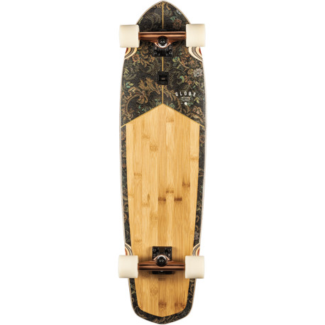 Complete Cruiser Skateboard Globe Blazer Xl 36\\" Bamboo/Floral Couch 2023  - Cruiserboards in Wood Complete