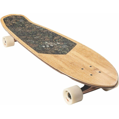 Skateboard Cruiser Complet Globe Blazer Xl 36\\" Bamboo/Floral Couch 2023  - Cruiserboards en bois Complet
