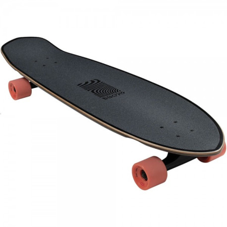 Komplettes Cruiser-Skateboard Globe Blazer Xl 36\\" Black/Orange 2023  - Cruiserboards im Holz Complete