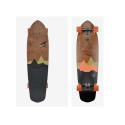 Komplettes Cruiser-Skateboard Globe Blazer Xl 36" Coconut/Mountains 2023 
