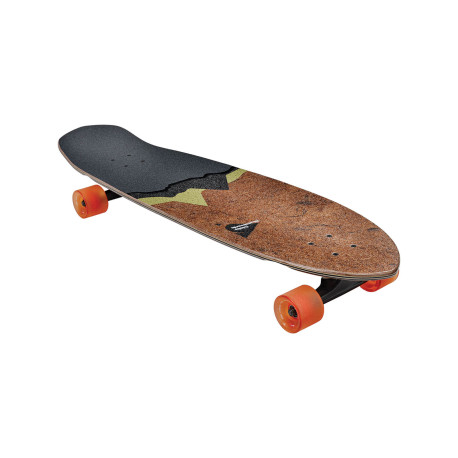 Komplettes Cruiser-Skateboard Globe Blazer Xl 36\\" Coconut/Mountains 2023  - Cruiserboards im Holz Complete