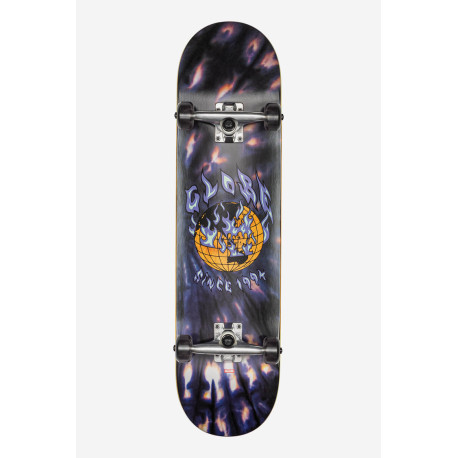 Skateboard Globe G1 Ablaze 8.0'' - Black Dye - Complete 2023