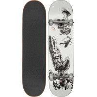Skateboard Globe G1 Hard Luck 8.0'' -White/Black- Complete 2023