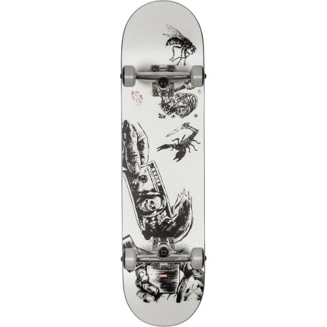 Skateboard Globe G1 Hard Luck 8.0'' -White/Black- Complete 2023